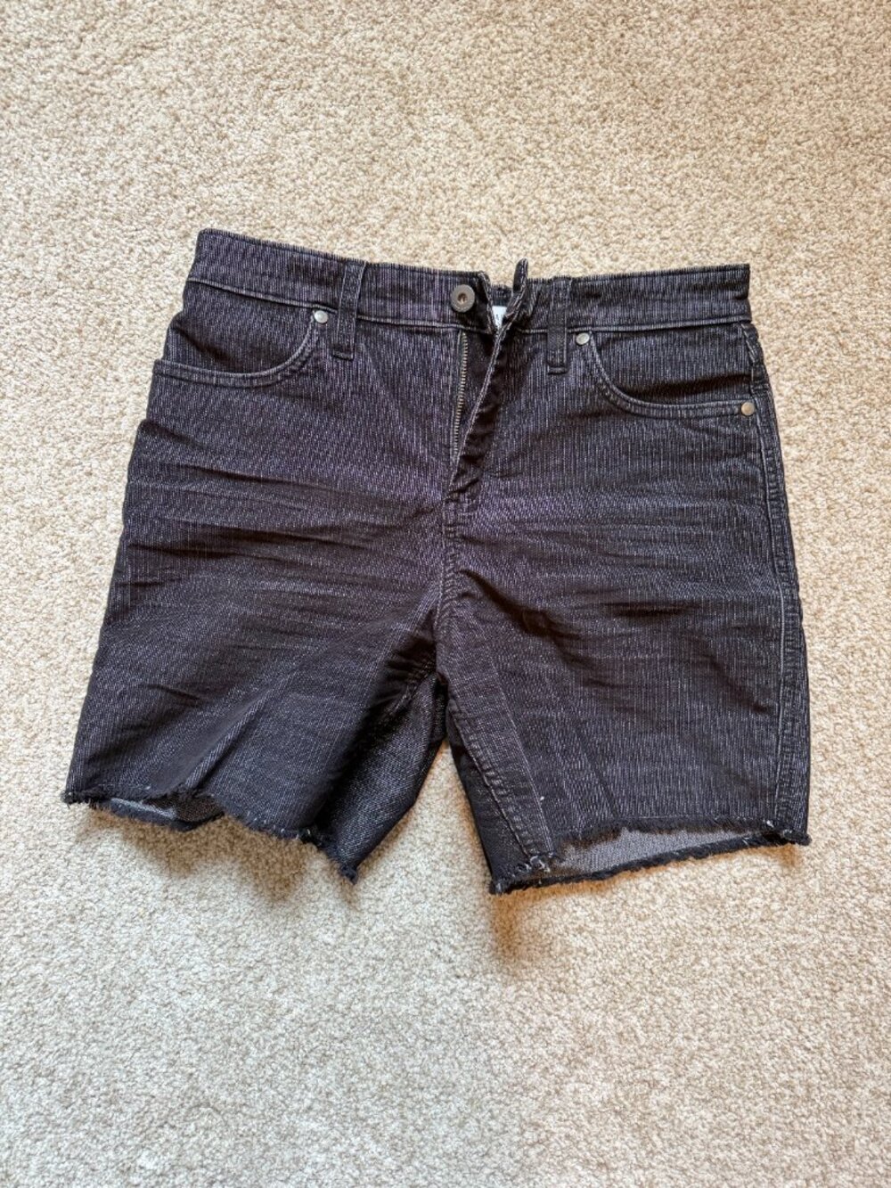Carve Designs Oahu Hi Rise 6" Short, Size 2, Black
